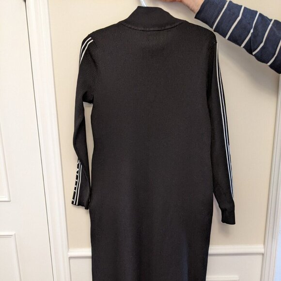 Pringle of scotland x H&M women's black long sleeve dress in size large - Picture 2 of 14